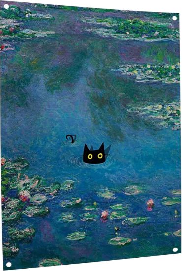 Picture of save 50% today with code TC9OQ62D  !! Get  Vintage Metal Tin Sign Funny Sarcastic Party Wall Art Decor Signs Canvas Wall Art Famous Oil Paintings, Water Lilies Claude Monet Art Prints, Claude Monet Artwork Famous Art Posters Ready To